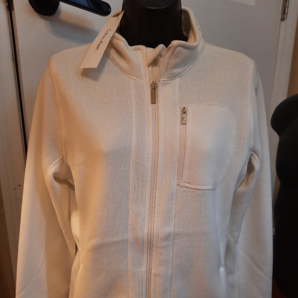 Calvin Klein  woman's write jacket